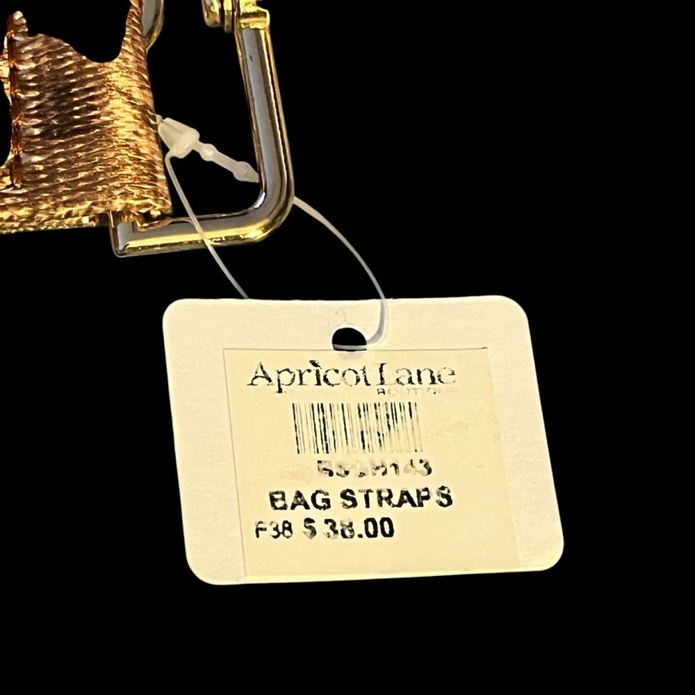 Ahdorned Crossbody Gold Tone Hardware Adjustable Strap - Picture 3 of 8